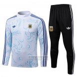 Chandal de Sudadera del Argentina Nino 2026-2027 Blanco