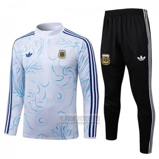 Chandal de Sudadera del Argentina Nino 2026-2027 Blanco