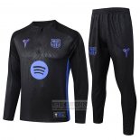 Chandal de Sudadera del Barcelona Nino 2025-2026 Negro