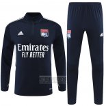 Chandal de Sudadera del Lyon 2022-2023 Azul