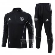 Chandal de Sudadera del Manchester City Nino 2025-2026 Negro