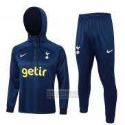 Chandal de Sudadera del Tottenham Hotspur Nino 2023-2024 Azul