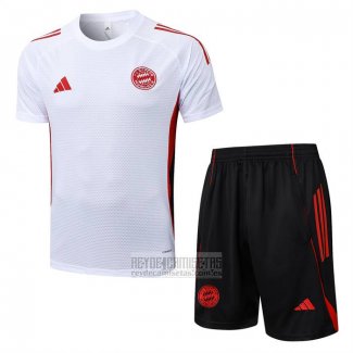 Chandal del Bayern Munich Manga Corta 2025-2026 Blanco - Pantalon Corto