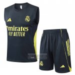 Chandal del Real Madrid Sin Mangas 2025-2026 Gris