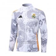 Chaqueta del Real Madrid Dragon 2024-2025 Blanco