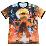 Tailandia Camiseta De Futbol Japon Anime 2025 Negro Naranja