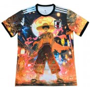Tailandia Camiseta De Futbol Japon Anime 2025 Negro Naranja