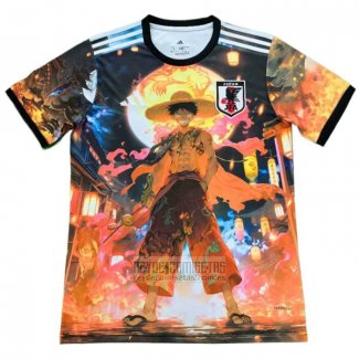 Tailandia Camiseta De Futbol Japon Anime 2025 Negro Naranja