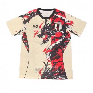 Tailandia Camiseta De Futbol Japon Y-3 Dragon 2025-2026 Blanco Rojo