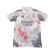 Tailandia Camiseta De Futbol Real Madrid Dragon 2025-2026 Blanco Rojo